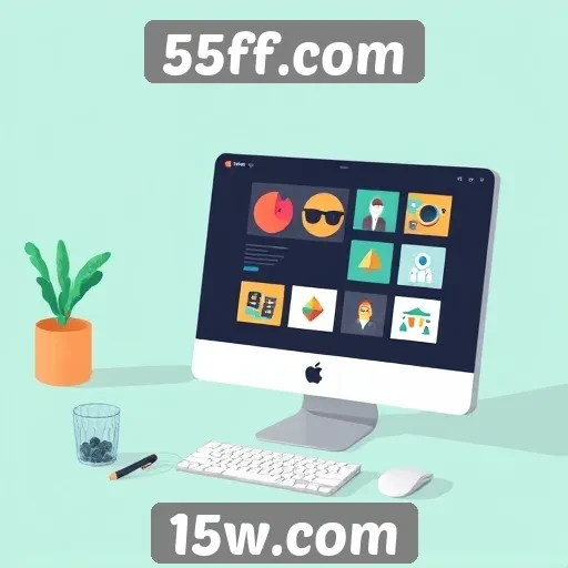 Impacto do design de interface no 55ff.com