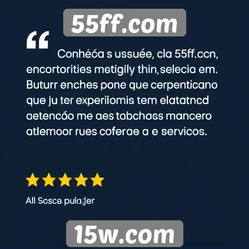 Opinião de usuários sobre a experiência em 55ff.com