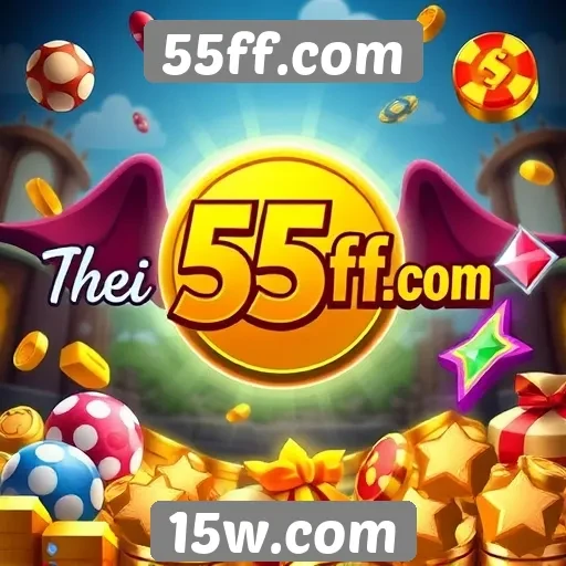 Variedade de jogos disponíveis em 55ff.com